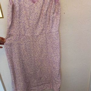 Ann Taylor sleeveless lined shift dress.
